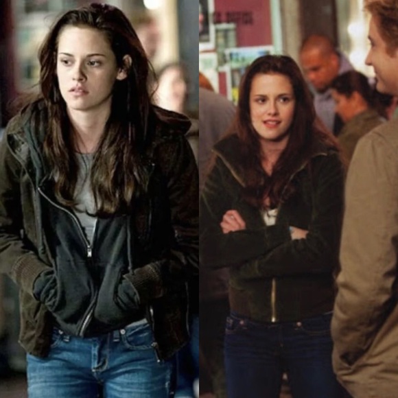 NECA Jackets & Blazers - NECA ASO Bella Swan Green Hooded Corduroy Jacket